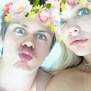 She Took the Pic While Licking Her Own Nipples