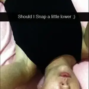 Panties Off, Legs Open — Sent with No Caption