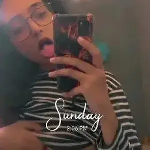 She Took the Pic While Licking Her Own Nipples